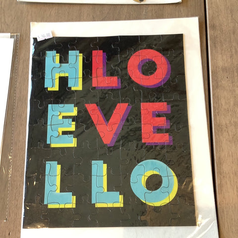 CLEARANCE: Hello Love PUZZLE