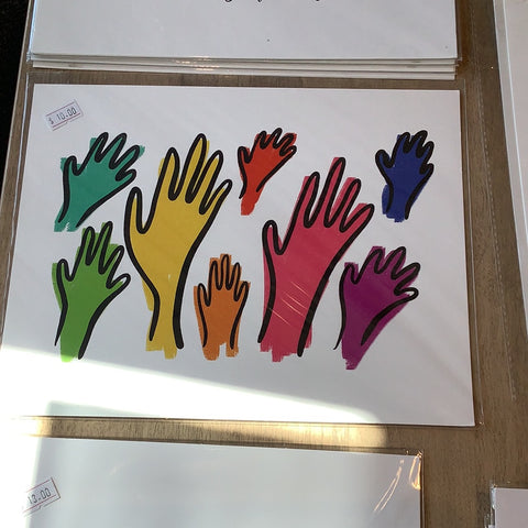 CLEARANCE: Rainbow Hands