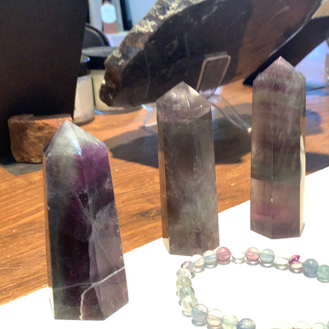 Rainbow Fluorite Tower