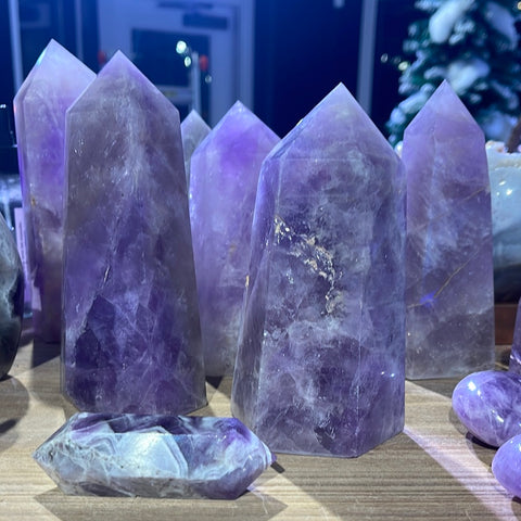 Large Amethyst Towers