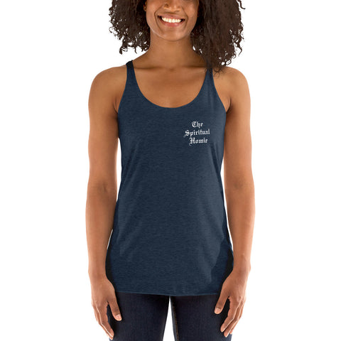 The Spiritual Homie - Women's Racerback Tanks